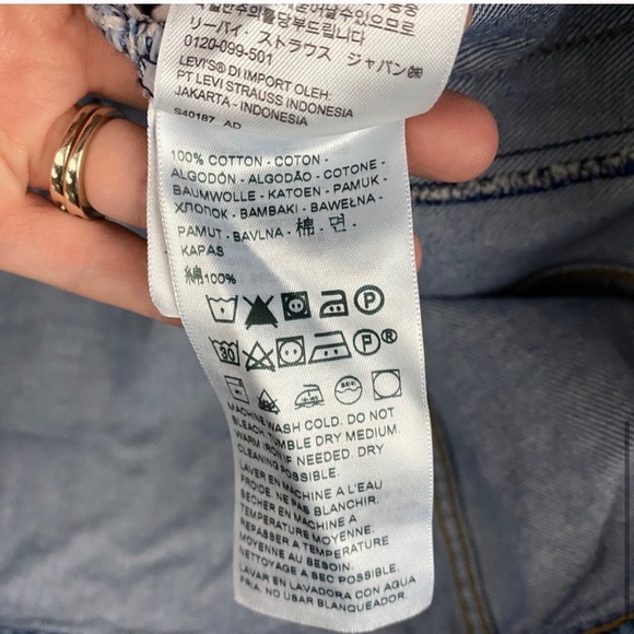 Levi’s Reach for the Sky Baggy Trucker Jacket sz M - Picture 8 of 9